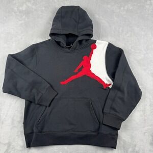 Jordan Jumpman Embroidered Pullover Hooded‎ Sweatshirt Size Youth XL